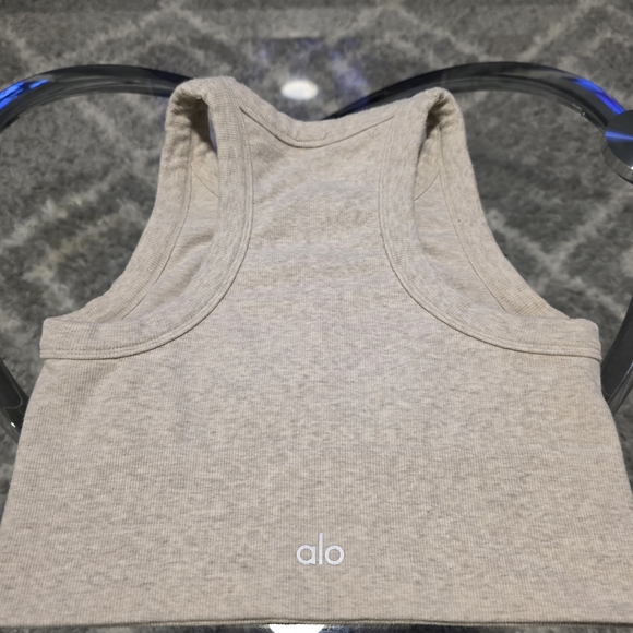 ALO Yoga Goddess Ribbed  Racerback Tank - Picture 4 of 7